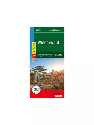 FREYTAG & BERNDT | Wanderkarte Wienerwald Maßstab 1:50.000 | 